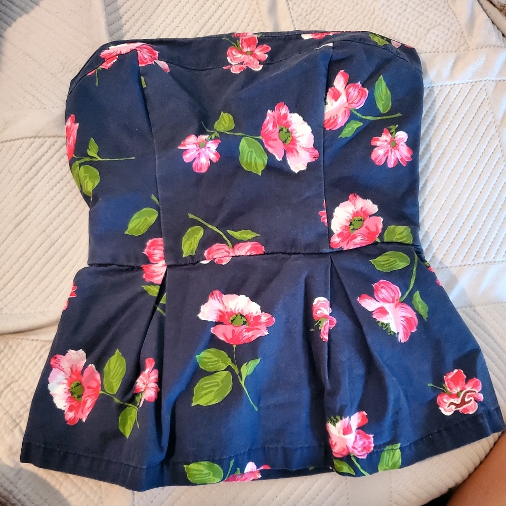 Hollister tube top shirt